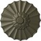 Ekena Millwork Shakuras Ceiling Medallion (Fits Canopies up to 1 3/8"), Hand-Painted Witch Hazel, 9"OD x 1 3/8"P CM09SHWHF - alternate 1